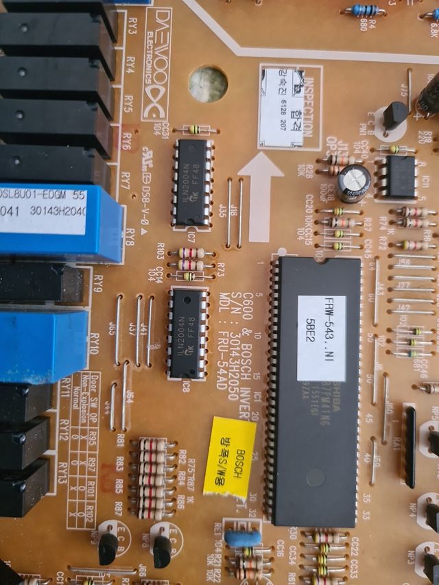 Placa Electrónica Nevera Americana