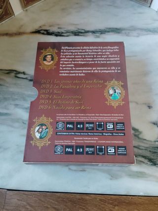 DVD'S Sissi Edición de Oro