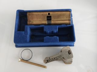 Bombín TESA T80 Alta Seguridad 5 Llaves (9 cm)