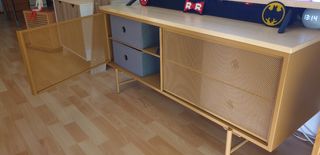 Mueble TV Maisons du Monde Madera y Metal