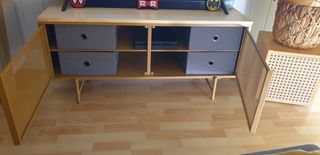 Mueble TV Maisons du Monde Madera y Metal