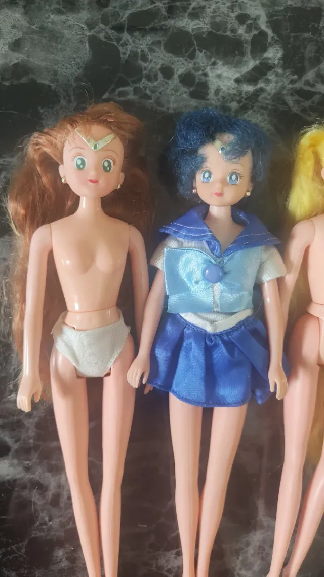 3 Bambole Sailor Moon, Jupiter, Mercury