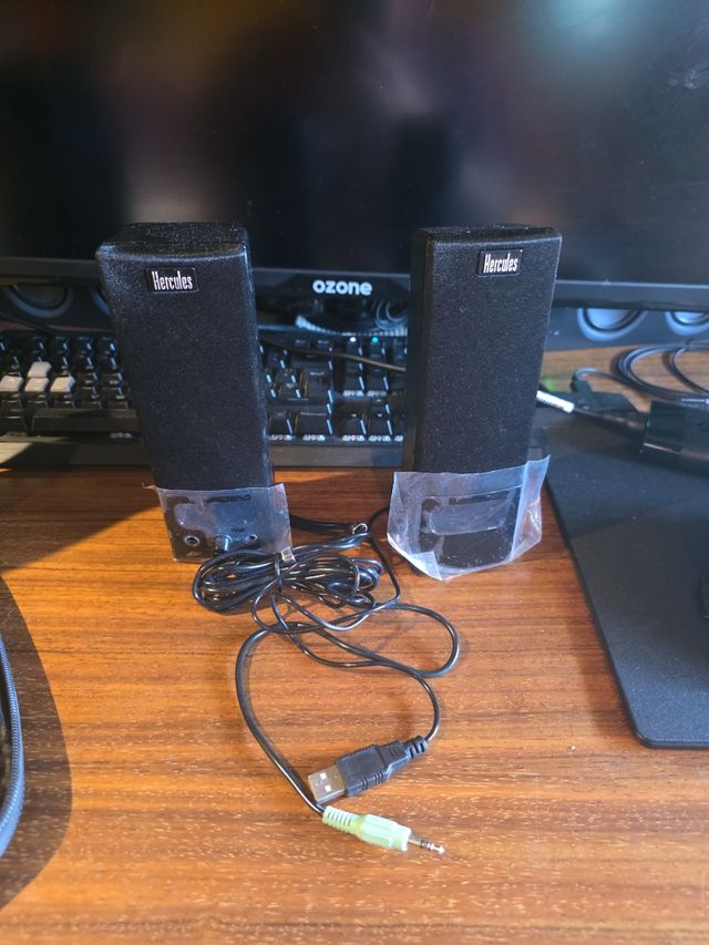 Altavoces Hercules Negros para PC