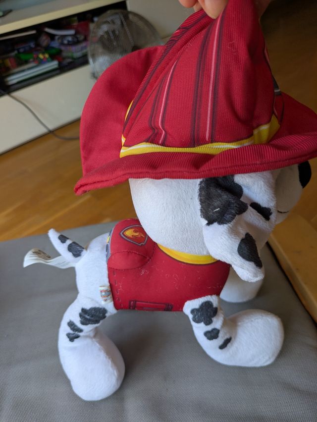 Peluche Marshall Patrulla Canina de 28 cms.