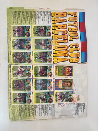 Libro Cromos Liga Fútbol 93-94