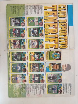 Libro Cromos Liga Fútbol 93-94