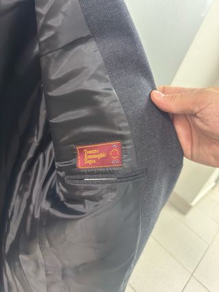 Americana traje Ermenegildo Zegna gris