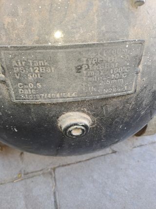 Compresor de Aire 50L PS 12Bar
