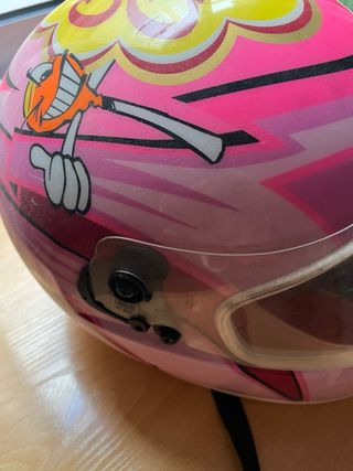 Casco NZI Chupa Chups Integral Rosa