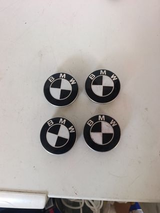 Tapas de buje BMW negras