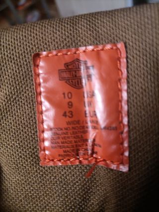 Stivali Harley Davidson 43 Marrone Ottimo Stato