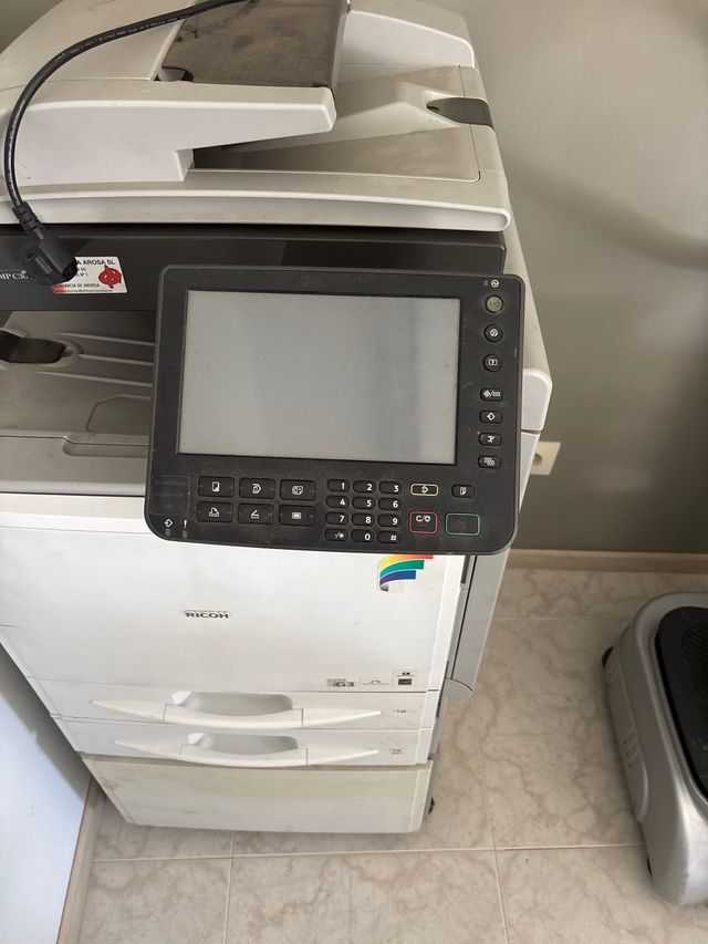 Fotocopiadora Ricoh Toner Blanca y Gris