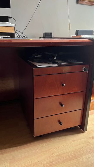 Conjunto de despacho madera