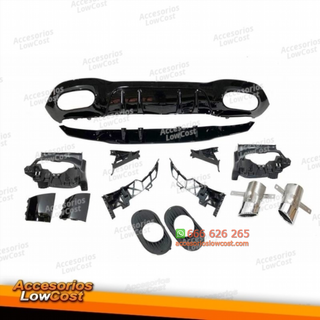 Difusor Trasero Mercedes W177 Look AMG A35