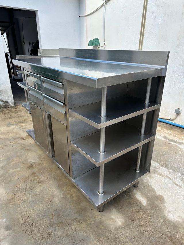 Mueble Cafetera Inoxidable