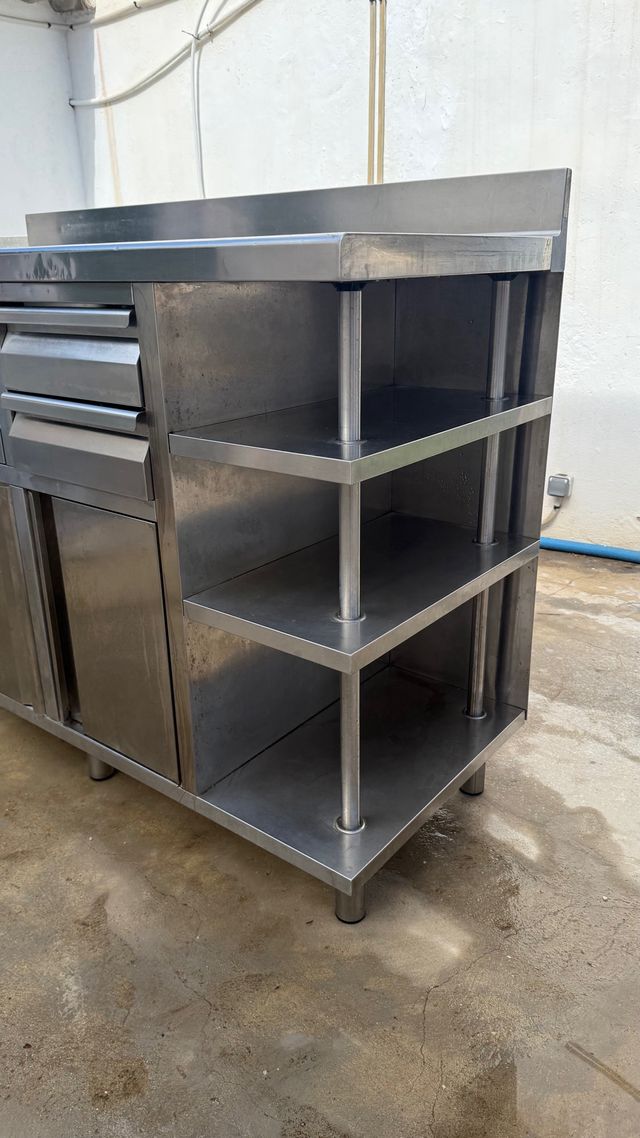 Mueble Cafetera Inoxidable
