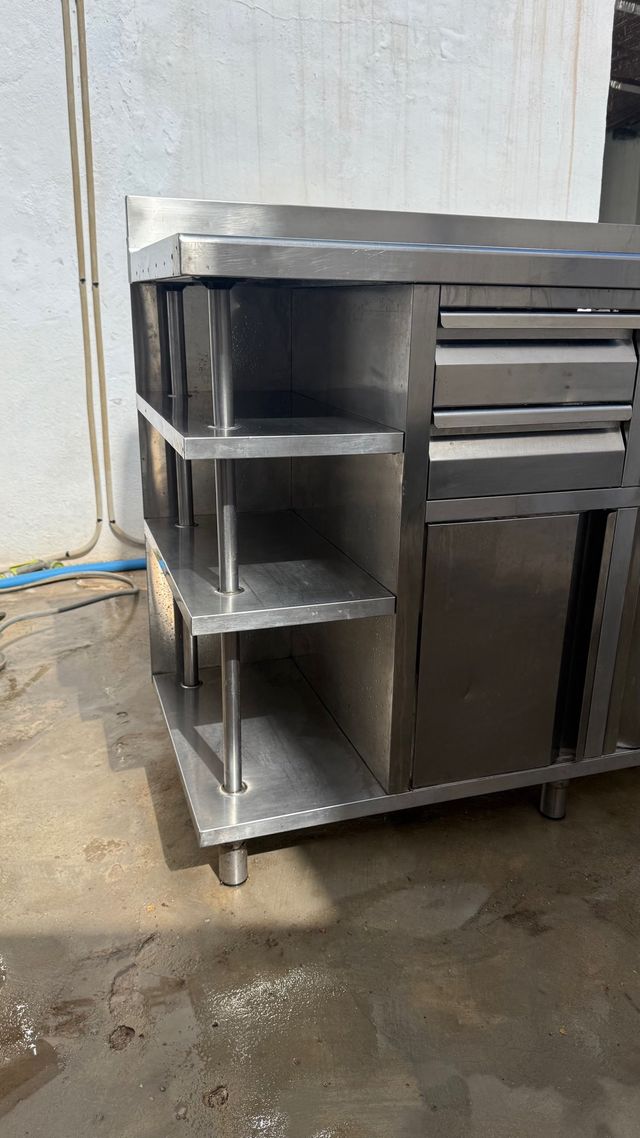 Mueble Cafetera Inoxidable