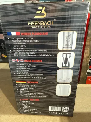 Batidora de mano Eisenbach 1000W