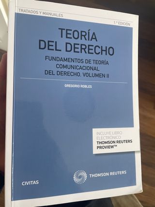 Teoría del derecho (Volumen II) (Papel + e-book...