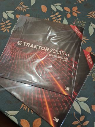 2 Vinilos Traktor Scratch Control Vinyl MK2