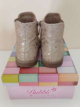 Botas niña Bubble Kids Talla 22 Oro