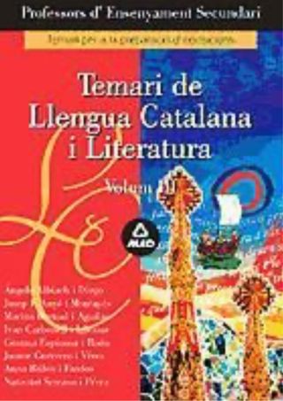 Llibres oposicions llengua catalana i literatura