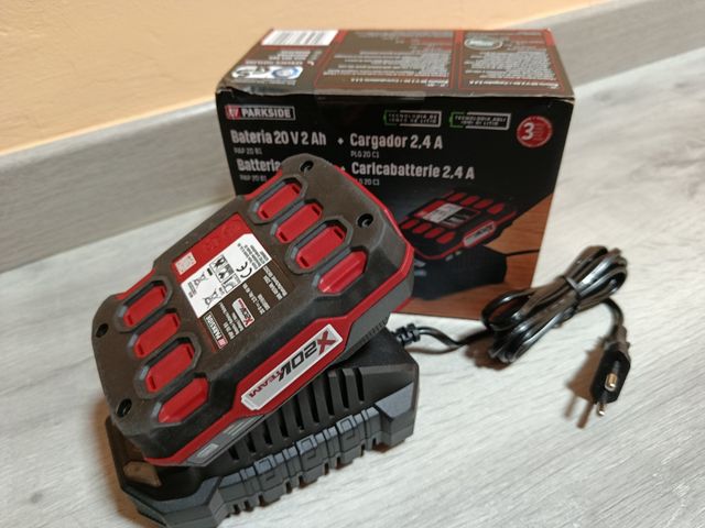 Batería y cargador Parkside 20V 2.4Ah