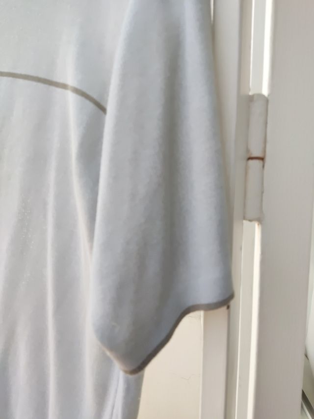 Camiseta punto gris caballero XL