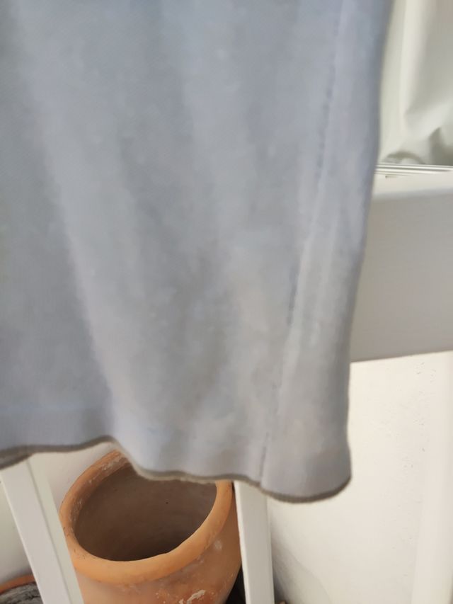 Camiseta punto gris caballero XL