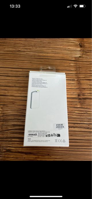 Caja de funda Apple iPhone 13 Rosa