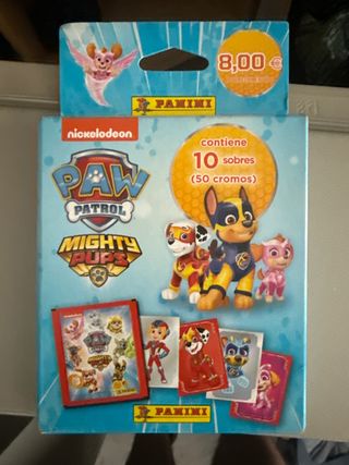Cromos Paw Patrol Mighty Pups Panini