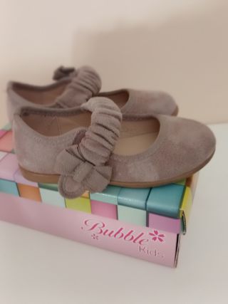 Zapatos niña talla 23 Buble Kids