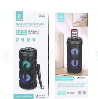 Altavoz Bluetooth Negro