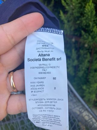 Maglia Moschino Teddy Bear Pirata Blu