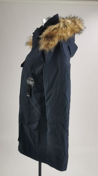 Parka azul hombre