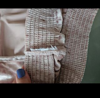 Top Guess Rosa Terciopelo