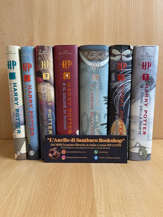 Harry Potter saga prima edizione prima traduzione