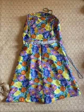 Vestido Zara floral mini