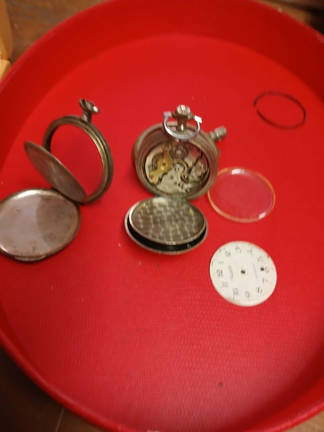 Reloj de bolsillo para piezas