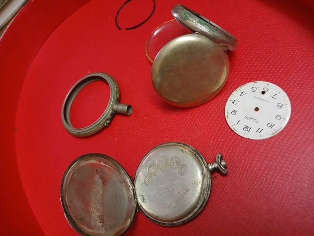 Reloj de bolsillo para piezas