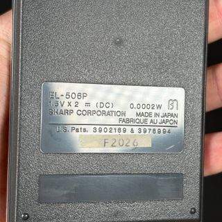 Calcolatrice Scientifica Sharp EL-506P