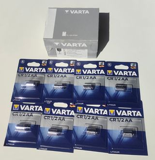 8 Pilas VARTA CR1/2AA CR14250 3V 950mAh Nuevas