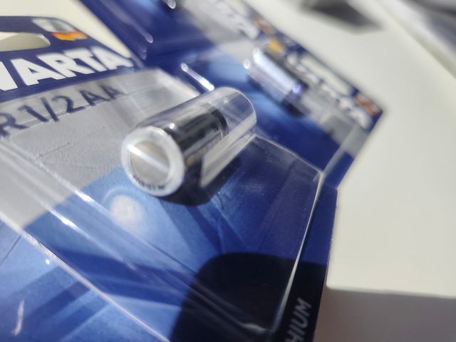 8 nuove batterie VARTA CR1/2AA CR14250 3V 950mAh