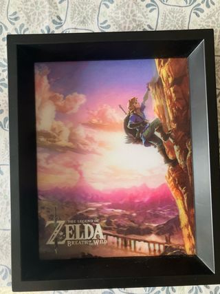 Cuadro 3D Zelda Breath of the Wild
