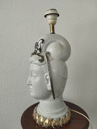Lámpara de mesa estilo buda