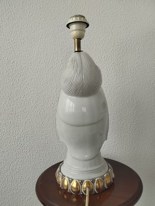 Lámpara de mesa estilo buda