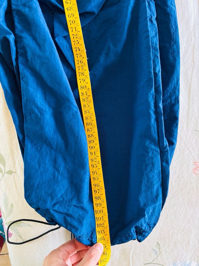 Pantaloni Paracadute Blu