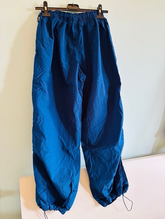 Pantaloni Paracadute Blu