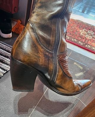 Stivali Camperos Marrone Tg 38