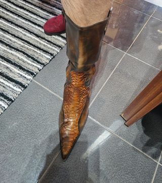 Stivali Camperos Marrone Tg 38